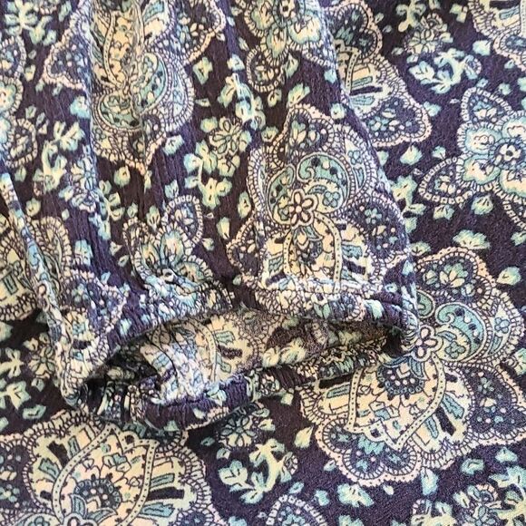 American‎ eagle womens blue button front dress size small - Picture 4 of 5